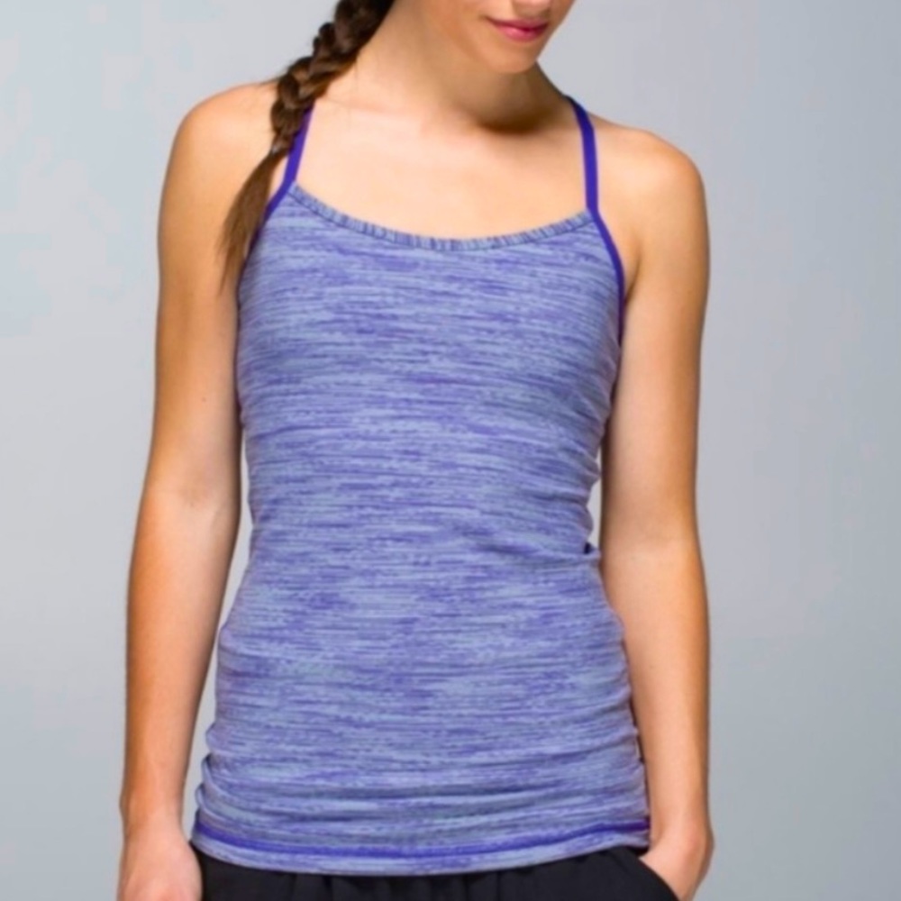 lululemon power y tank purple | 8